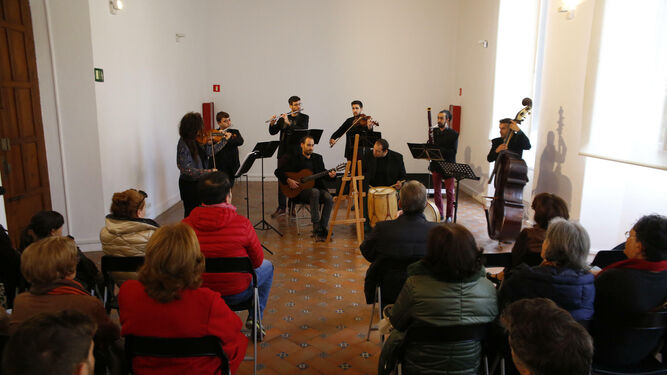 El Arqueológico acogió el recital del Ensemble de la Strada.