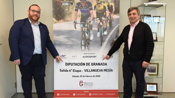 Manuel Guirado y Joaquín Cuevas presentaron la etapa que finaliza en Granada