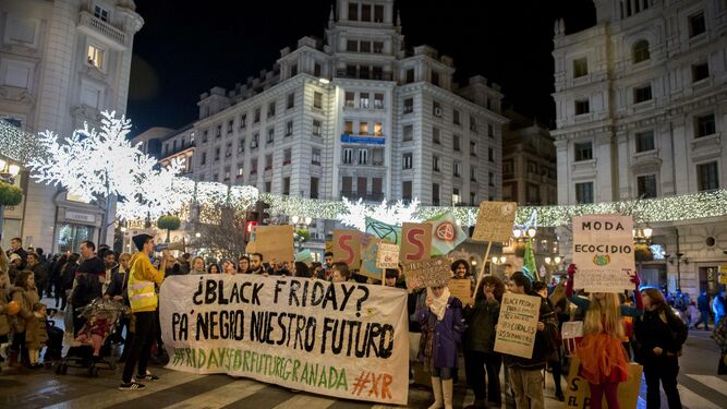 Las fotos del Black Friday en Granada