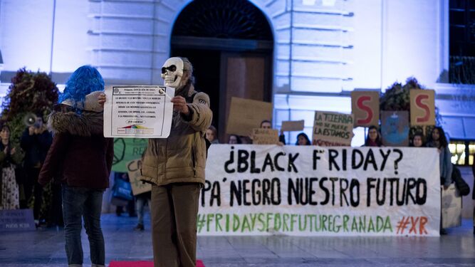 Las fotos del Black Friday en Granada