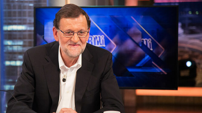 Mariano Rajoy, entonces presidente del Gobierno, en 'El Hormiguero' de 2016.