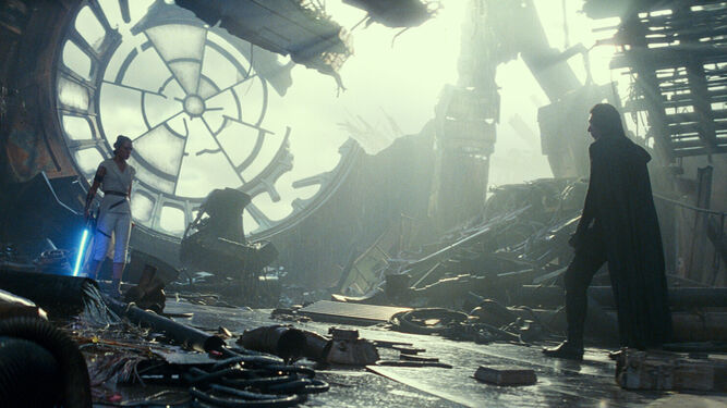 Una imagen de la novena entrega de 'La Guerra de las Galaxias'.