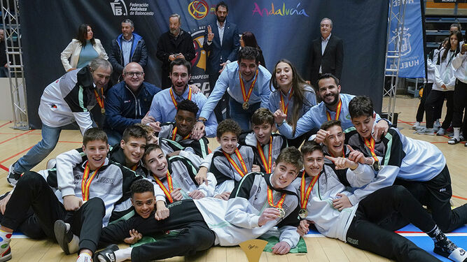 El conjunto infantil masculino se colgó el oro en el campeonato celebrado en Huelva.