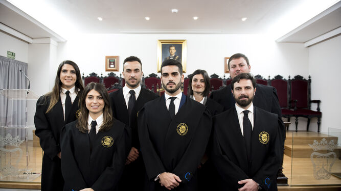 La nueva Junta Directiva del Grupo de Abogados Jóvenes de Granada