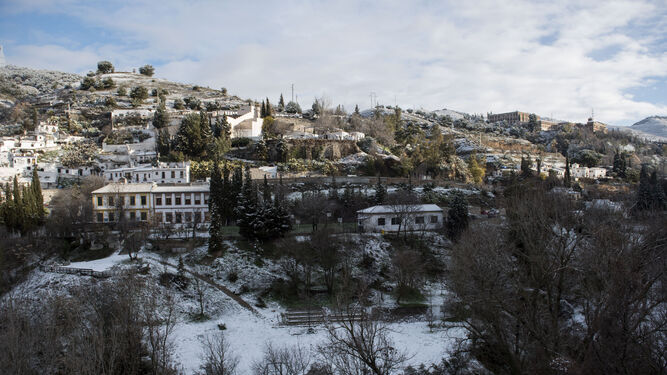 El próximo lunes podría caer la primera gran nevada del año en Granada
