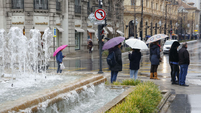 Llega la borrasca Gloria: la lluvia regresa a Granada