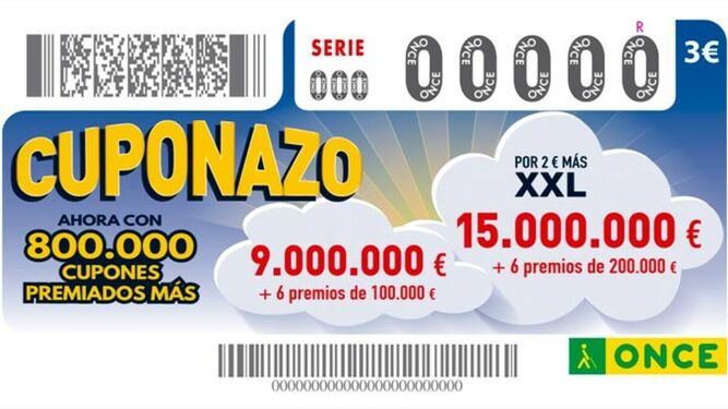 El Cuponazo de la Once deja un premio de 100.000 euros en Guadahortuna (Granada)