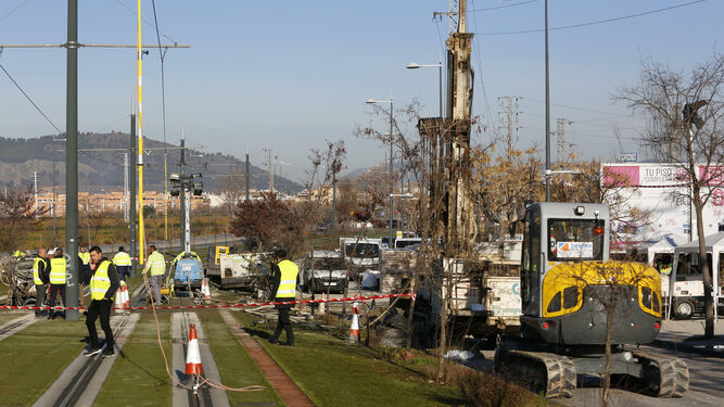 Fotos: as&iacute; avanzan las obras para reparar el Metro de Granada
