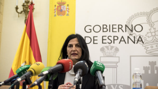 La subdelegada del Gobierno en funciones, Inmaculada López Calahorro