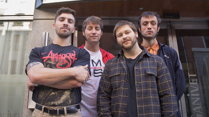La banda de rock, en una imagen promocional de su nuevo disco.