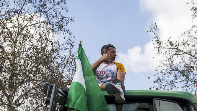 Curiosidades: las mejores fotos de la manifestaci&oacute;n del campo en Granada