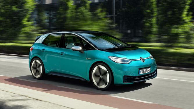 El nuevo Volkswagen ID.3 se ha podido ver ya en España.
