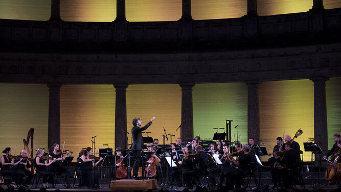 Pablo Heras-Casado dirigió a la Mahler Orchestra en la clausura del Festival de Música y Danza el año pasado.