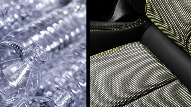Audi da un paso más y crea la tapicería de un coche a partir de botellas de plásticos
