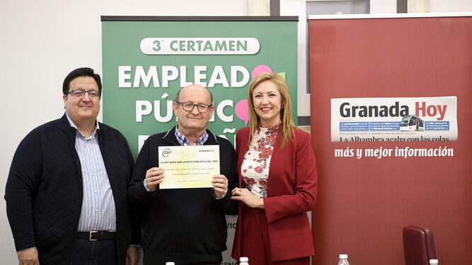 Nominado Educaci&oacute;n: Francisco Garc&iacute;a, docente del CEIP Victoria Eugenia.