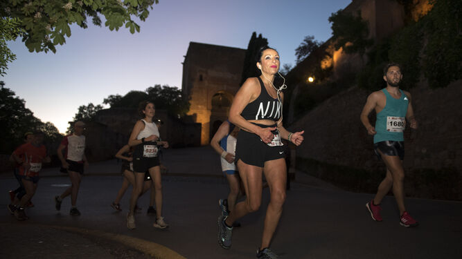 La Media Maratón del pasado año, en la Puerta de la Justicia de la Alhambra