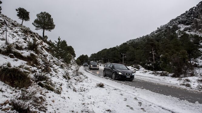 El pasado mes de enero Granada sufrió otro temporal de nieve.
