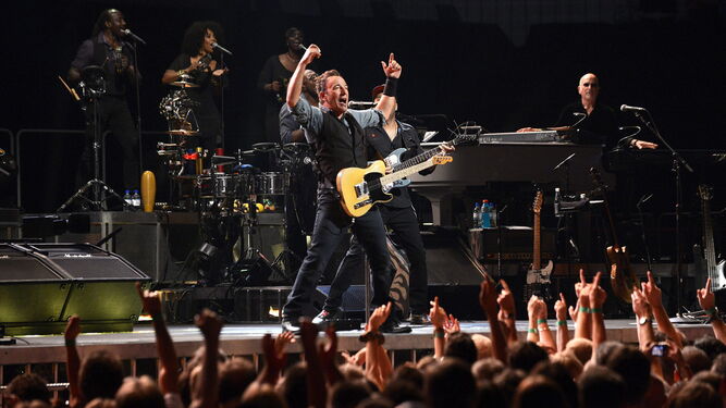 Bruce Springsteen en directo.