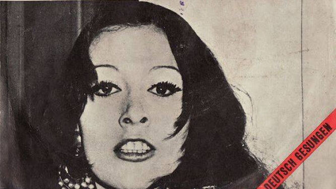 Portada del single 'La, la, la' de Massiel, ganadora de Eurovisión en 1968