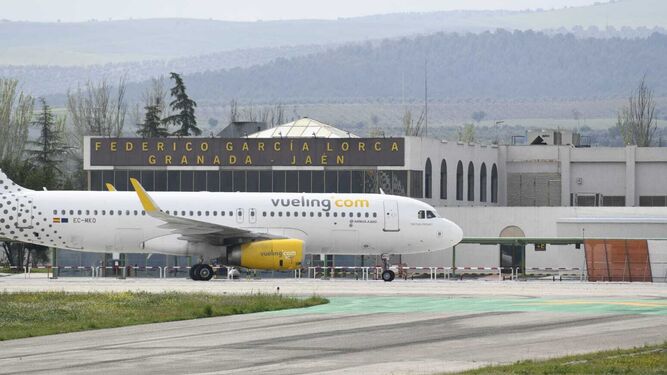 Fotos del aeropuerto de Granada. as&iacute; ha sido la llegada del vuelo de Barcelona
