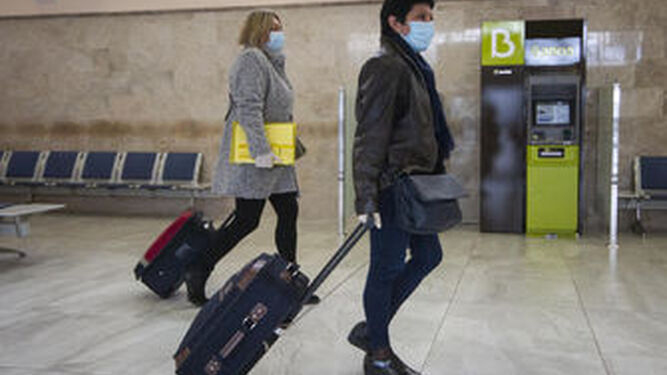 Fotos del aeropuerto de Granada. as&iacute; ha sido la llegada del vuelo de Barcelona