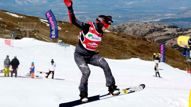 La Copa del Mundo de snowboardcross, una de las últimas competiciones celebradas en Sierra Nevada