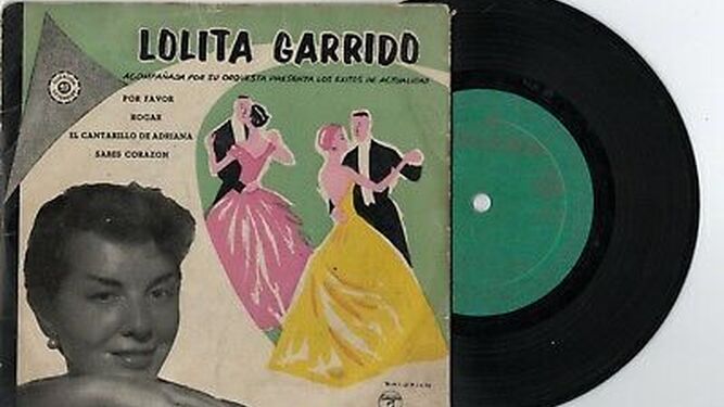 La portada de un vinilo de Lolita Garrido.