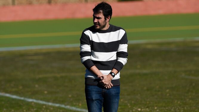 José Manuel García durante un encuentro de liga regular