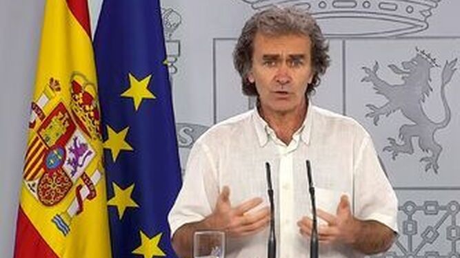 Fernando Simón, sobre la exclusión de Granada de la fase 2: "Lleva solo una semana en la primera"