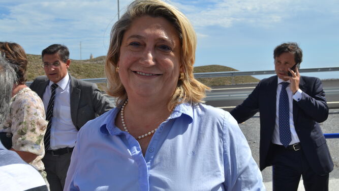 Trinidad Herrera, alcaldesa de Almuñécar, en una imagen de archivo.