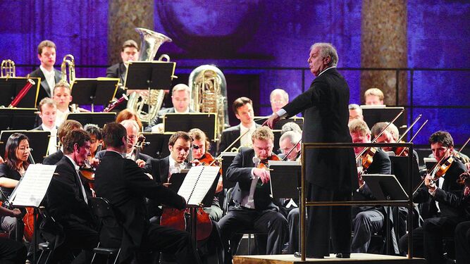 Daniel Barenboim en el concierto de clausura del Festival en 2009.