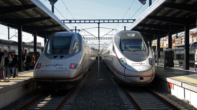 Los trayectos Granada-Madrid se hicieron con trenes Avant en vez de AVE durante el estado de alarma