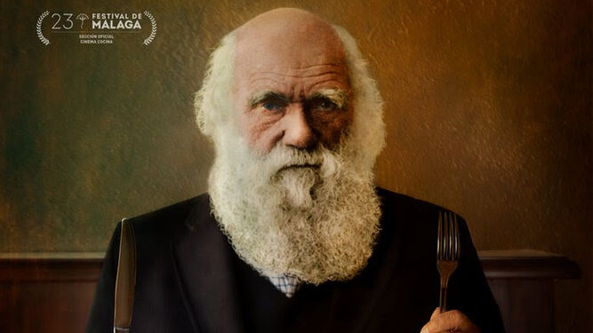 Imagen del científico Charles Darwin en un documental reciente sobre su figura
