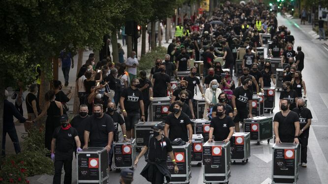La cultura se moviliza en las calles Granada