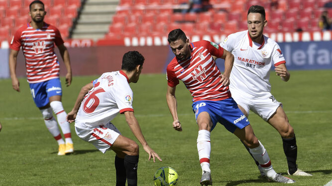 El Granada no juega en Los Cármenes desde que ganara al Sevilla.