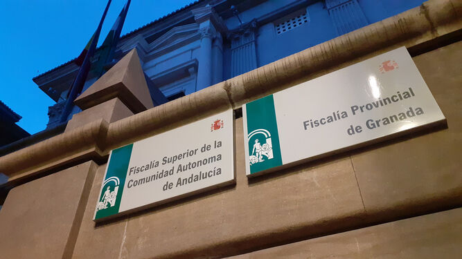 Imagen de archivo de la sede de la Fiscalía de Granada.