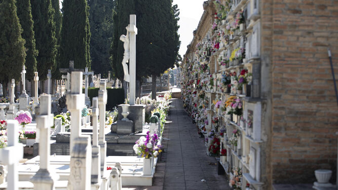 El D&iacute;a de Todos los Santos en el Cementerio de Granada