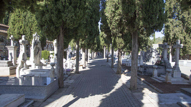 El D&iacute;a de Todos los Santos en el Cementerio de Granada