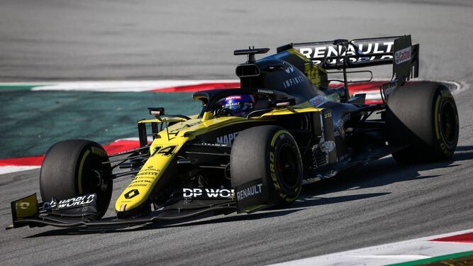 Dos días más de nuevos test para Fernando Alonso y su Renault RS18