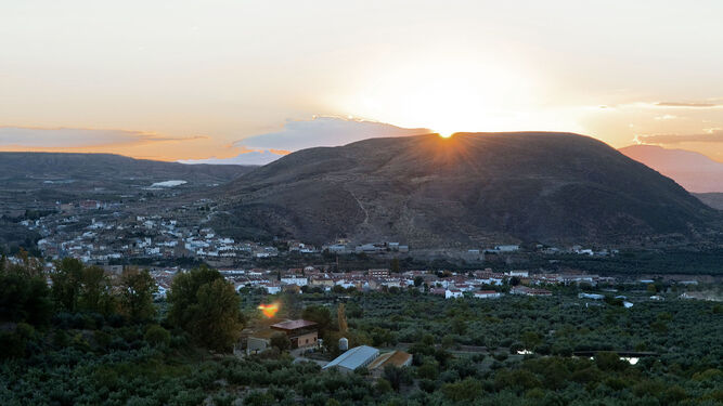 Imagen de archivo de una vista de la localidad granadina de Zújar.