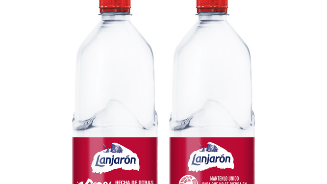 Todas las botellas de agua de Lanjarón de Granada serán de plástico reciclado en 2021