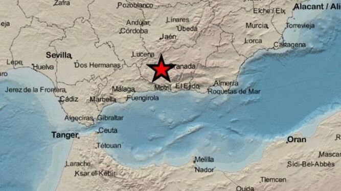 Nueva alarma por un terremoto de 3,1 grados en Granada capital y el Área Metropolitana