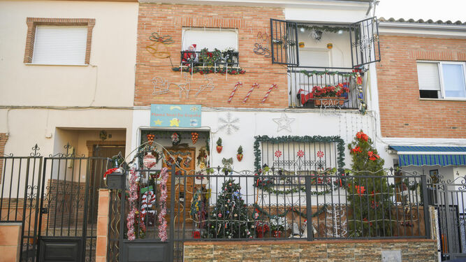 Fotos de la casa decorada por Navidad de la Mam&aacute; Noel de Espa&ntilde;a