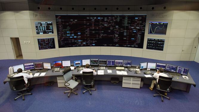 Centro de control de Red Eléctrica Española