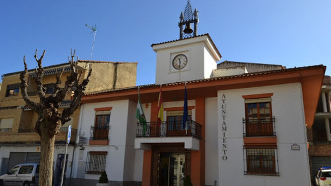 Fachada del ayuntamiento de Churriana de la Vega.