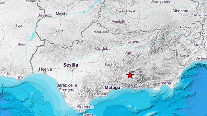 Otro terremoto de 3,8 grados sacude Granada este jueves y vuelve a alarmar al Área Metropolitanas