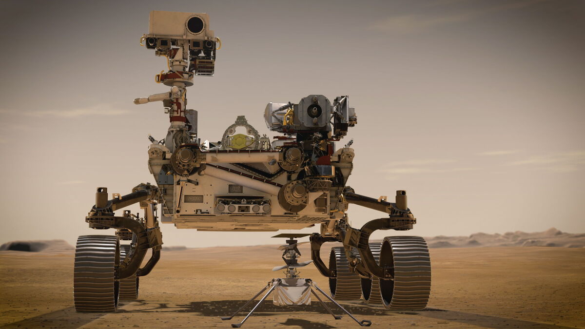 El vehículo rover Perseverance  de la NASA