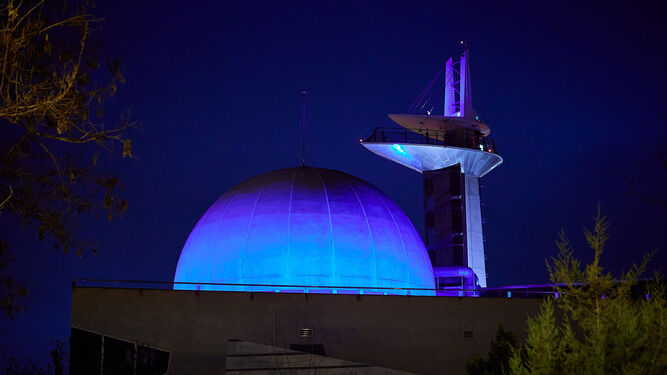 La cúpula del Observatorio Astronómico se pondrá azul por el Día Mundial del Agua