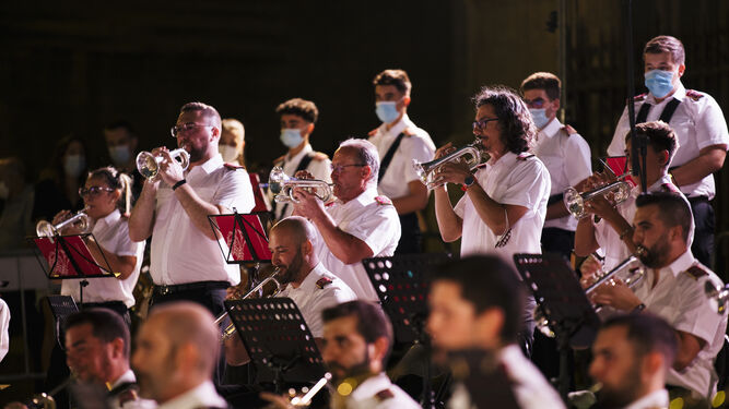 Música en la Semana Santa de Granada: las bandas de Armilla y Padul, juntas en concierto