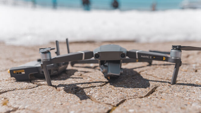También se utilizó un dron para la grabación de las imágenes en lo alto de Sierra Nevada.